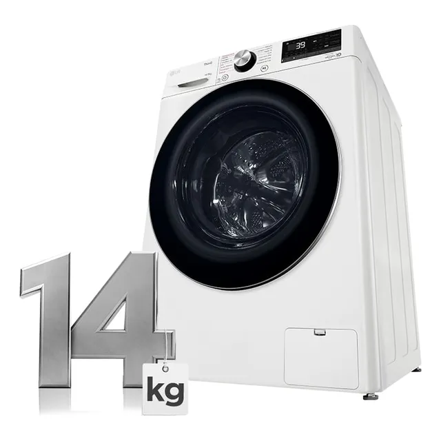 Lava E Seca LG Smart Vc2 14kg Branca Com Inteligência Artifi
