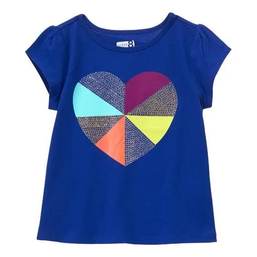 Remera Corazon Azul Crazy8 4t Flaber