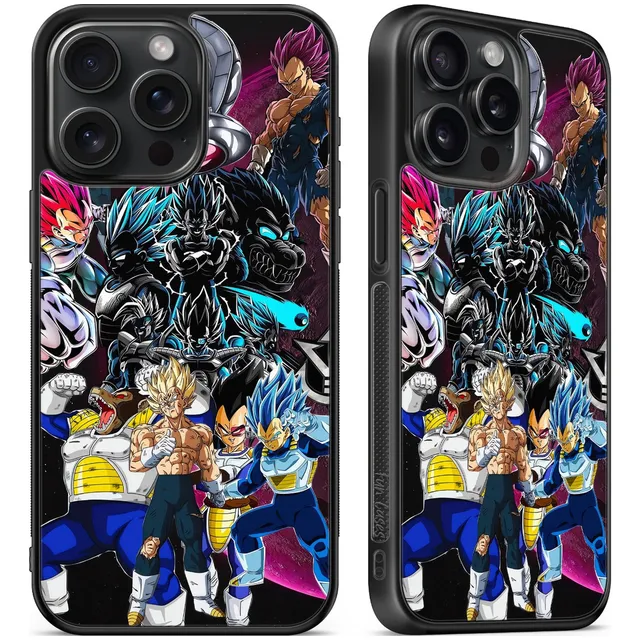 Funda Dragon Ball Vegeta Ultra Ego Super Saiyajin Blue Anime Negro Iphone 7