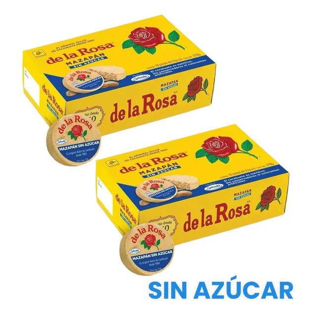 Mazapan Sin Azucar Light Splenda De La Rosa Cacahuate 36pz