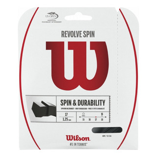 Set De Cuerda Wilson Revolve Spin Negro 1.30mm 12.2m Set De Cuerda Wilson Revolve Spin Negro 1.30mm 12.2m