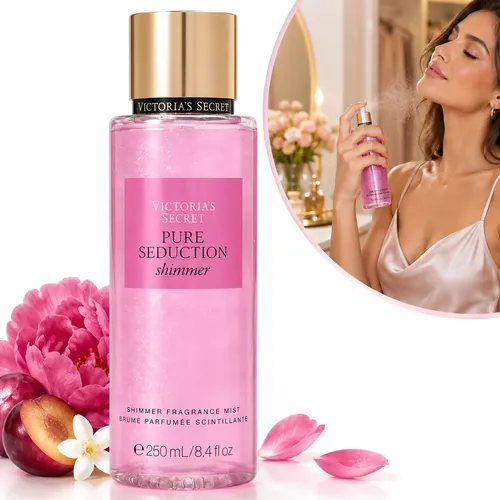 Kit Victoria's Secret Pure Seduction Mini Body Splash e Hidrante