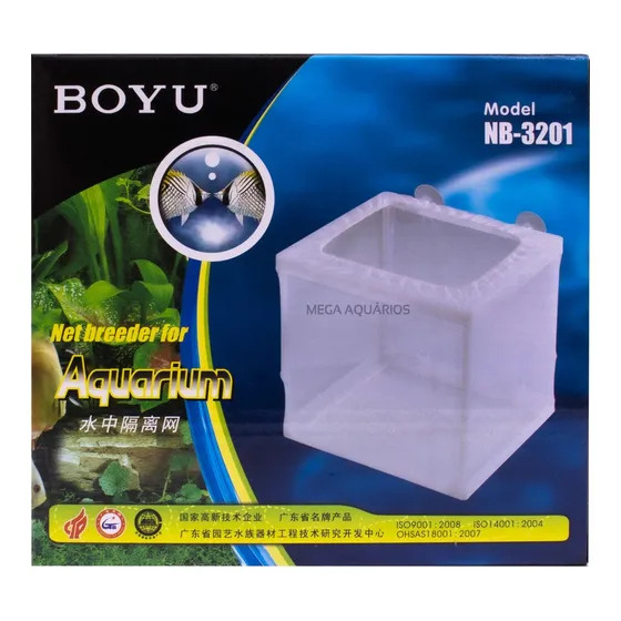 Incubadora Para Peixe Alevino Boyu Nb-3201 16x15 Cm