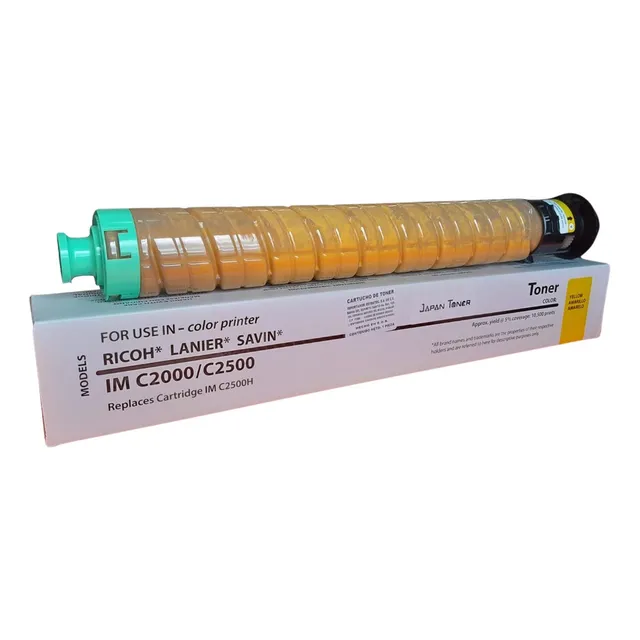 Toner Ricoh Im C2000 Im C2500 Color Yellow Compatible Tinta Amarillo