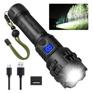 Linterna 100000 Lumen Linternas Tácticas Recargables Linterna 100000 Lumen Linternas Tácticas Recargables