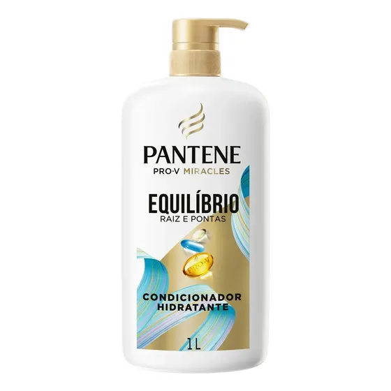 Condicionador Pantene PRO-V Miracles Equilíbrio Limpa e Hidrata 1L