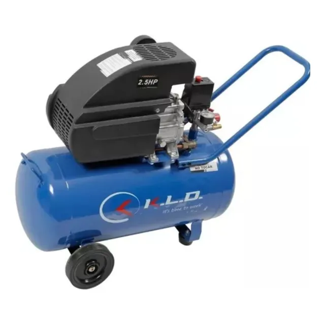 Compresor De Aire Kld 25 Lts 2.5 Hp 220v Con Kit Aire