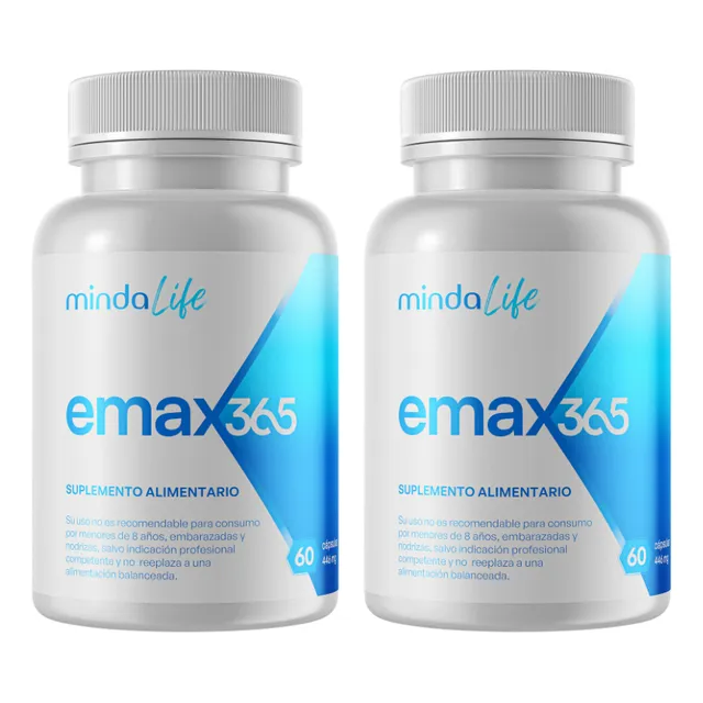 Emax365 Original X2 Testosterona Formula Potencia Masculina