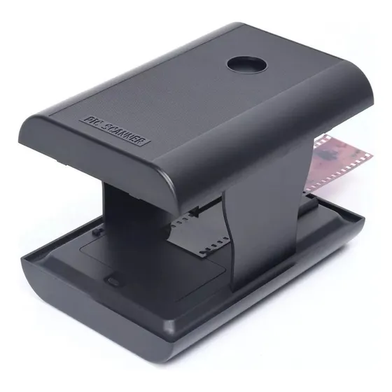 Scanner Móvel De Filmes E Slides Para 35 Negativos Pretos