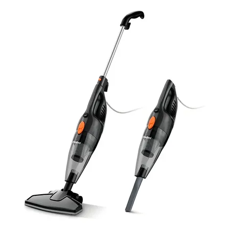Aspirador De Pó 1.5l Gaabor 650w 16000pa Vertical Mão Cor Preto 127v