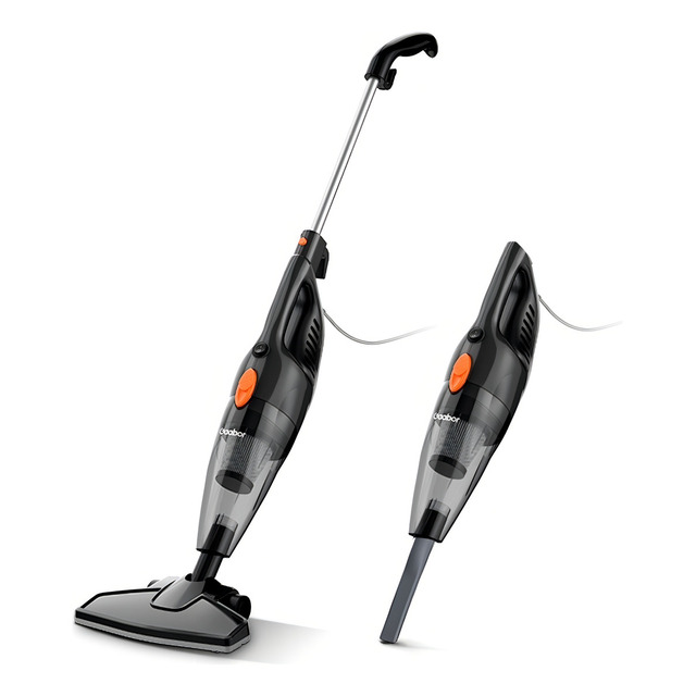 Aspirador De Pó 1.5l Gaabor 650w 16000pa Vertical Mão Cor Preto