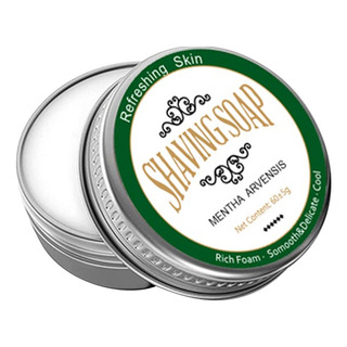 Sabonete De Barbear Masculino Y Com Menta Para Espuma De Bar Sabonete De Barbear Masculino Y Com Menta Para Espuma De Bar