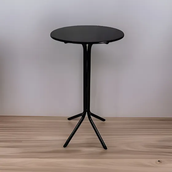 Mesa Bistrô Alta Em Aço Bar Cozinha Restaurante