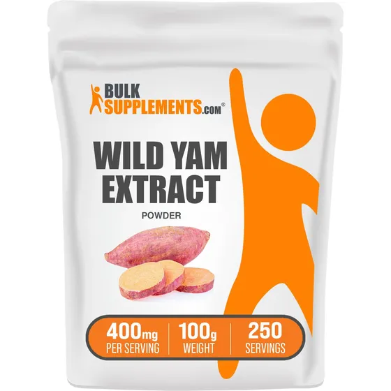 Suplemento Bulksupplements.com Extracto De Ñame Silvestre 10