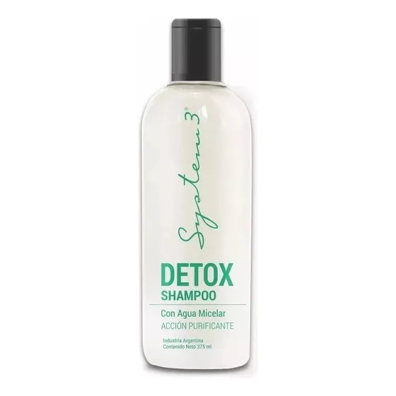 Shampoo Detox Con Agua Micelar X 375ml System-3