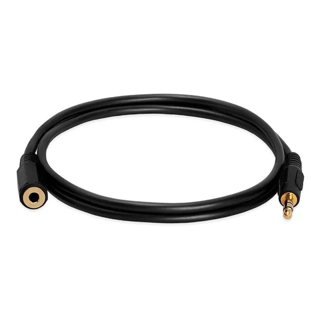  Cable Extensor Distancia De Audio 3.5mm Stereo 5 Mts
