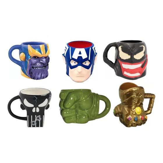 Taza Marvel Avengers Los Vengadores Venom The Punisher