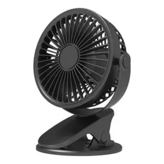 Mini Ventilador Portátil Recargable Con Pinza Multifuncional
