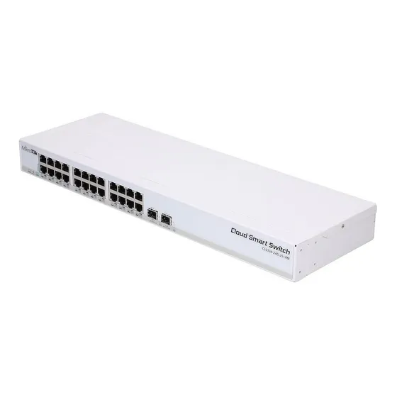 Cloud Smart Switch Mikrotik Css326-24g-2s+rm 24 Puertos Gigabite + 2 Sfp+