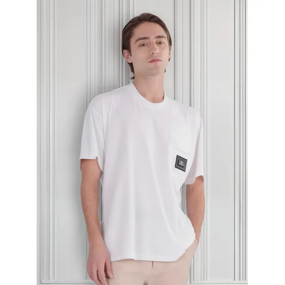 Remera Combinada Neleo. Key Biscayne