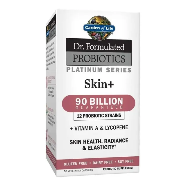 Probióticos Formula Platinium Series Skin+ 90 Mil Millones