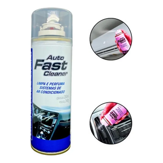 Limpia Desinfecta Aire Acondicionado Auto Aroma Limon