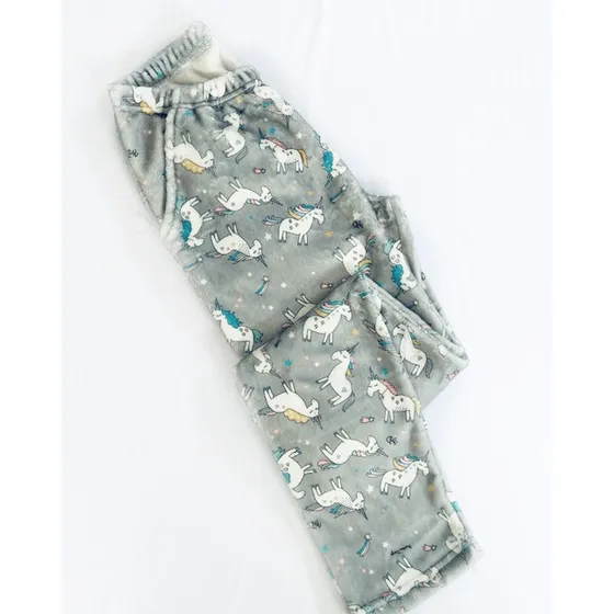 Pantalón Pijama Mujer Peluche Polar Soft Diseños Exclusivos