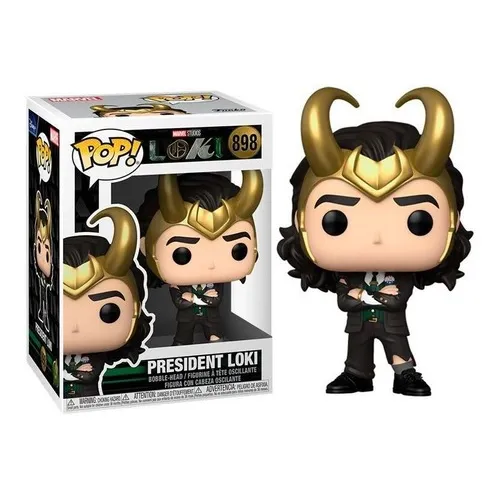 Funko Pop! Marvel Figura de acción PRESIDENT LOKI