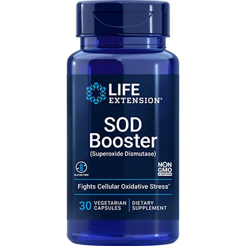 Suplemento Life Extension Sod Booster, 30 Cápsulas Vegetaria
