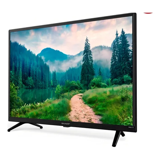 Pantalla Sharp 32 Hd Smart Tv Roku Apps Netflix, Disney Fac