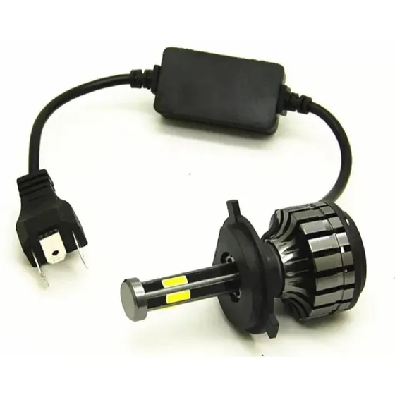 2 Bombillos Led H4 Luces Turboled 6 Caras 55watts Carro-moto