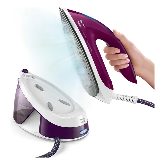 Ferro De Passar Perfectcare Philips Walita Gc6842 1800w 127v Cor Roxo