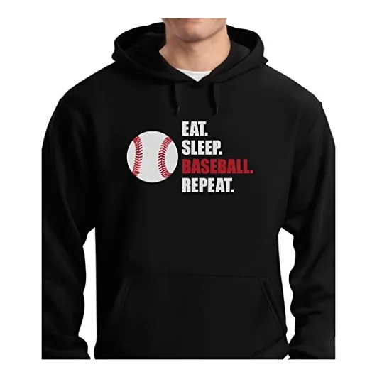 Tstars Eat Sleep Baseball Repetir Sudadera Regalo 76oih