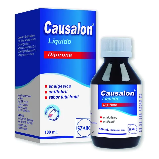 Causalón Liquido 100ml (dipirona) | Antipirético