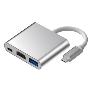 Adaptador Convertidor Hub Usb C A Hdmi 4k Usb 3.0 Y Tipo C Adaptador Convertidor Hub Usb C A Hdmi 4k Usb 3.0 Y Tipo C
