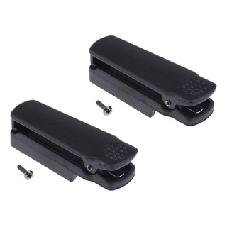 2x Clip De Cinturón Para Bf-a58 Bf-9700 Portable 2x Clip De Cinturón Para Bf-a58 Bf-9700 Portable