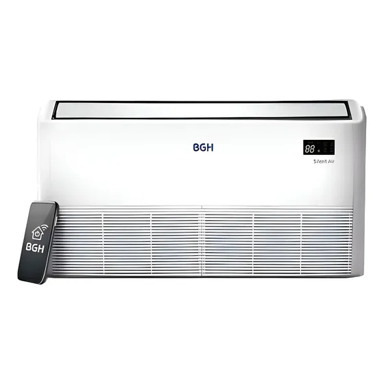 Aire Split Piso Techo Bgh Inverter 5tr / 15000 Frigorias F/c Blanco