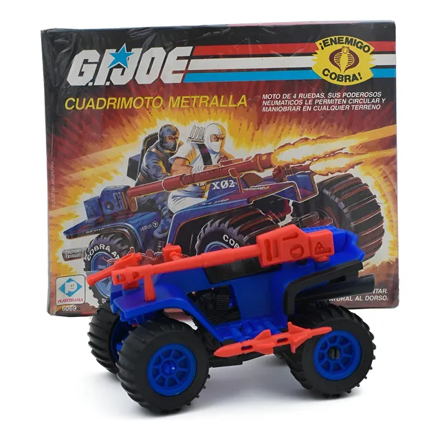 Figuras Gi Joe De Colección Juguete Antiguo Plastirama 80`s