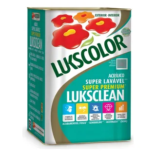 Tinta Lukscolor Seda Acetinado 16l Super LavĂĄvel - Cores Tinta Lukscolor Seda Acetinado 16l Super LavĂĄvel - Cores