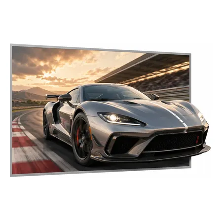 Tela De Projeção Anti-reflexo 100 Pol 4k Cinza Home Theater 100inch