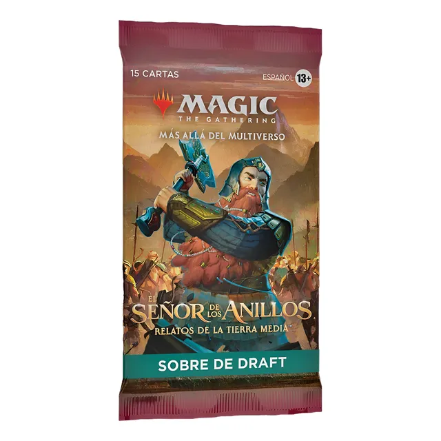 Magic The Gathering: Señor De Los Anillos Draft Booster Pack