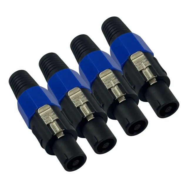 Plug O Conector Speakon Macho 2 Vias 4 Pz Harden Pl-256
