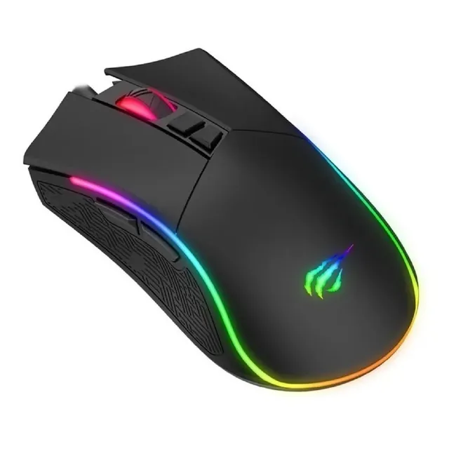 Mouse Gamer Havit Ms1001 7 Botones 4800dpi Programable Led