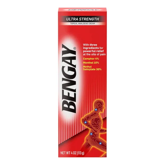 Crema Bengay 100% Americana 113g 4oz Fragancia Menta