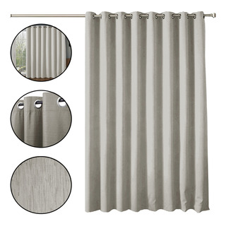 Cortina Beiti 100% Blackout 140x220 Texturizada Bloquea Luz Cortina Beiti 100% Blackout 140x220 Texturizada Bloquea Luz