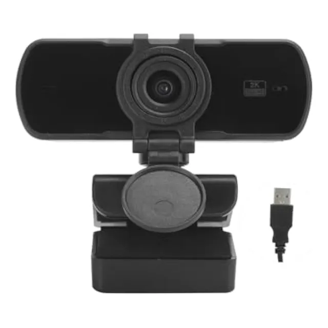 Cámara Web Con Micrófono, Webcams C5 2k 4mp Plug