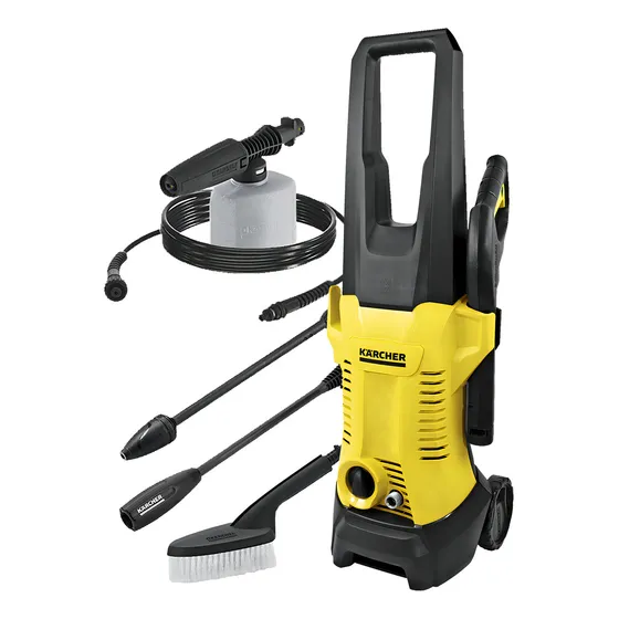 Hidrolavadora Karcher K2 Car Kit Color Amarilla Frecuencia 50 Hz x 60 Hz