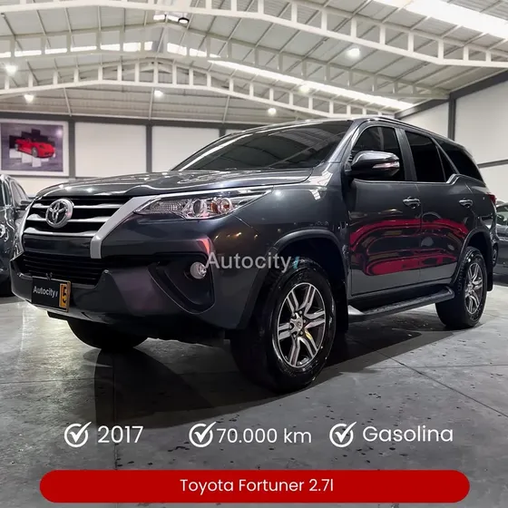Toyota Fortuner 2017 2.7l 4x2 At