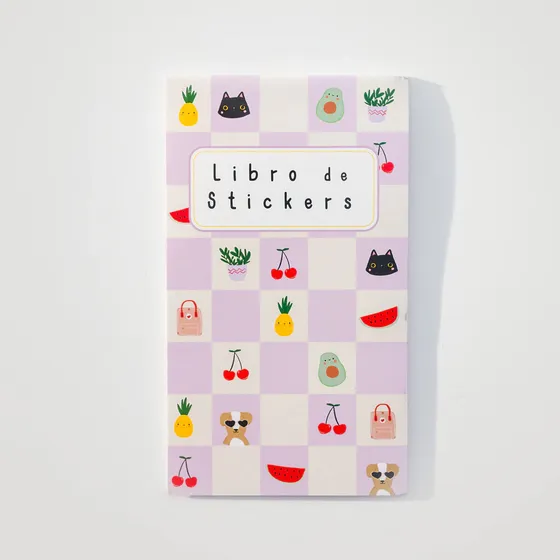 Libreta De Stickers Divertidos Para Decorar