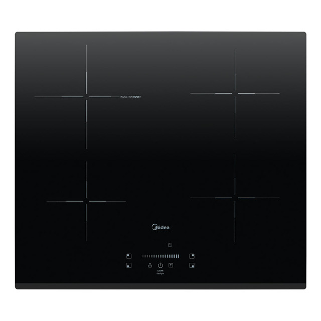 Cooktop 4 Bocas De Indução Even Pro Midea Cor Preto 220v Cooktop 4 Bocas De Indução Even Pro Midea Cor Preto 220v